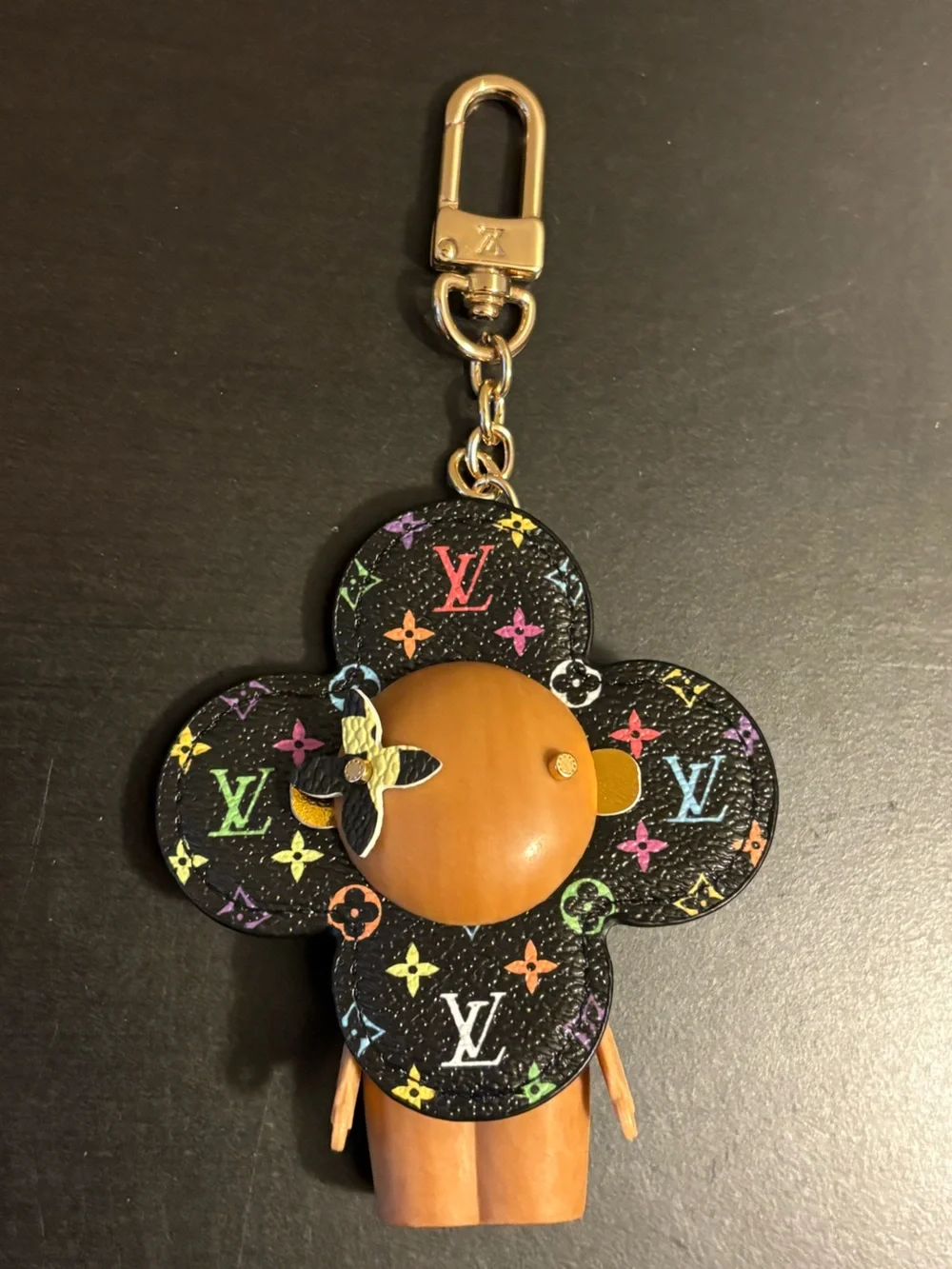 Vivienne Doll Bag Keychain Black Multi